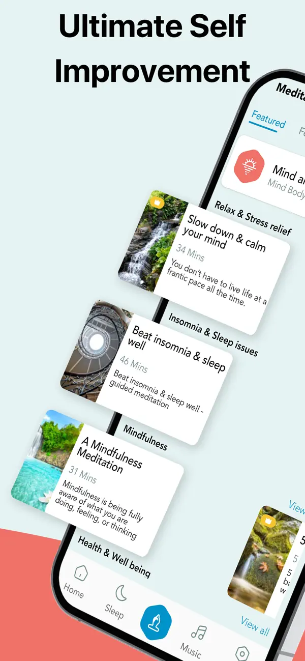 Browse guided meditations