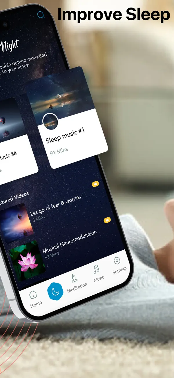 Listen to sleep music